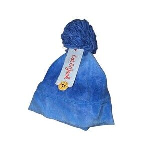 10 for $25!!!NEW!!! Cat & Jack Blue Fleece Beanie boys 2t-5t Pom Pom